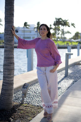 Rosa linen Cotton Pants