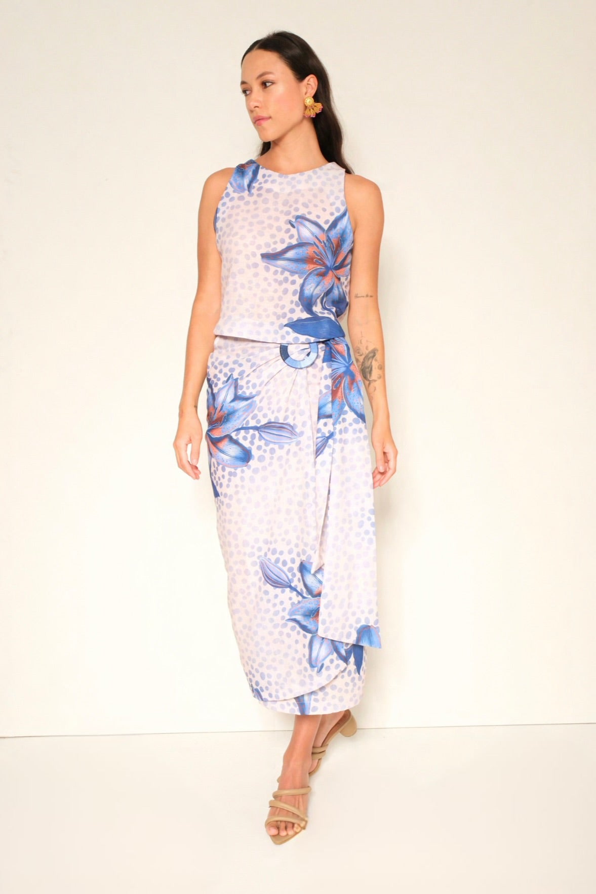 Amali Linen Skirt