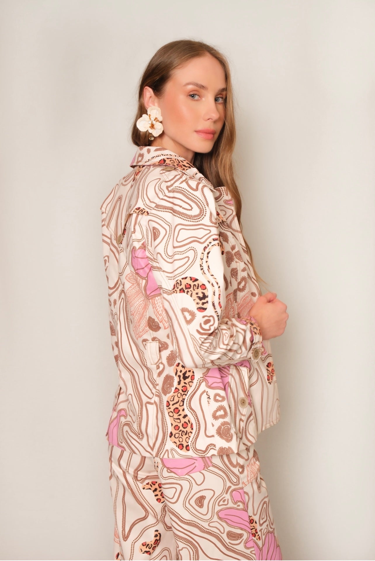 Frankie Printed Jacket