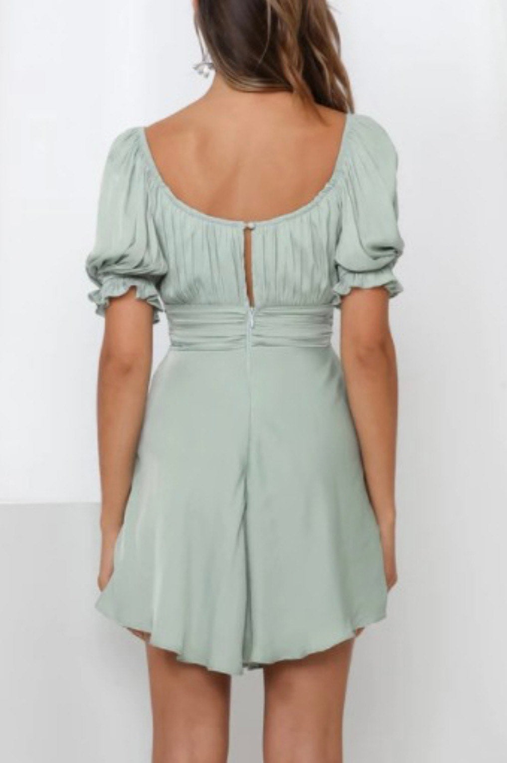 Sage Mini Dress