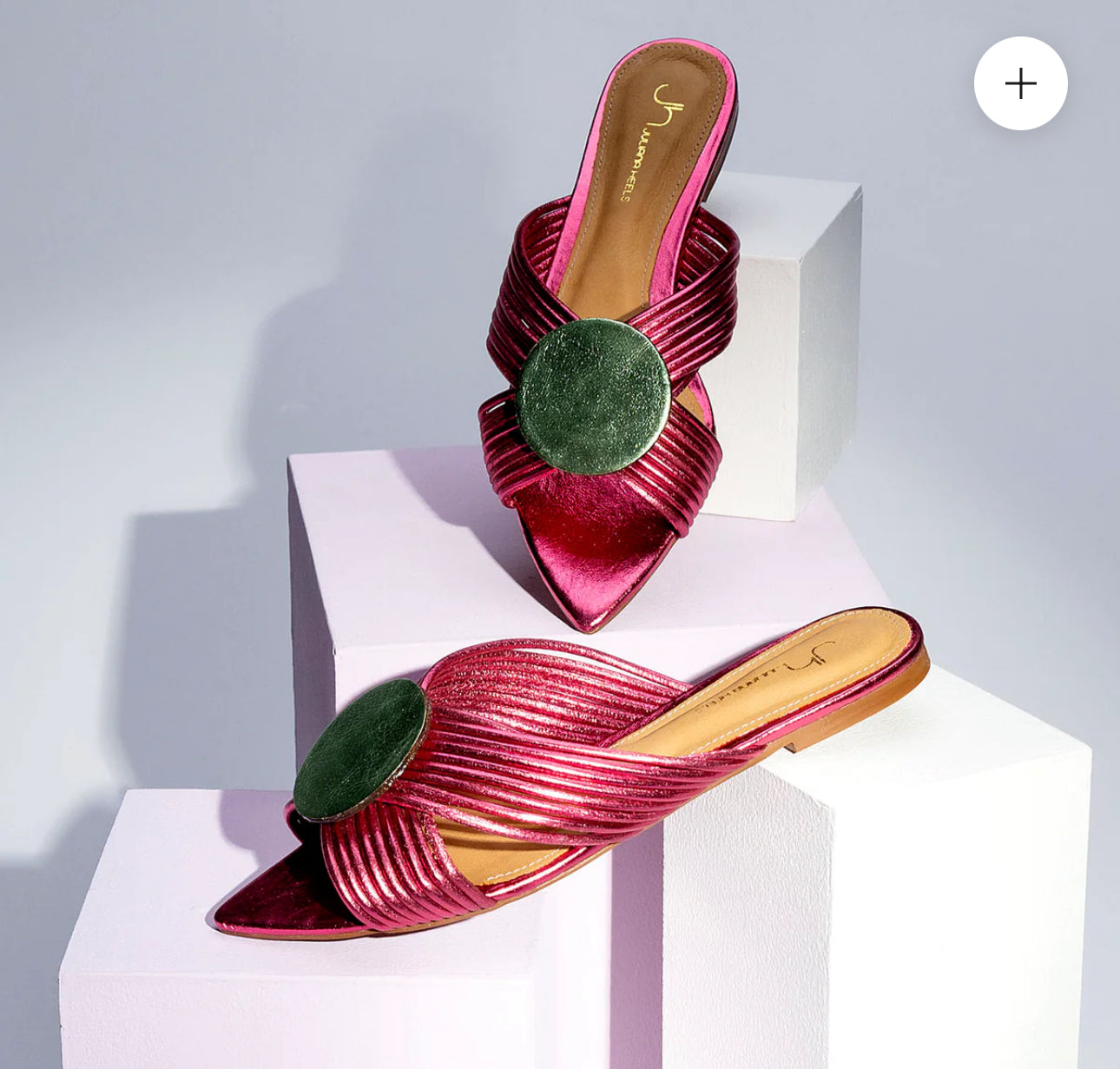 Nesoi Magenta Sandals