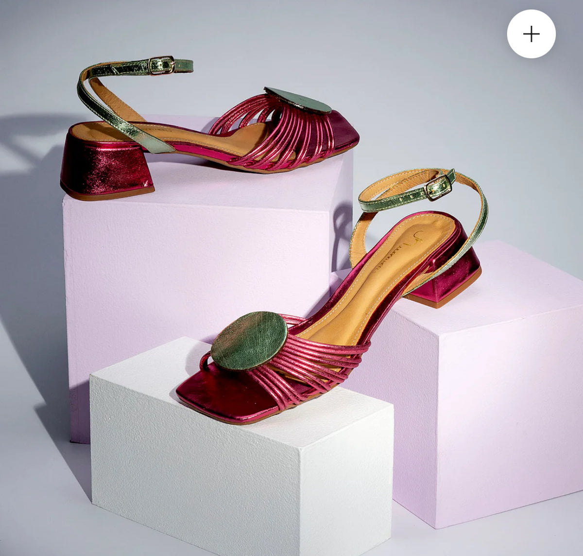 Ananke Magenta Heels