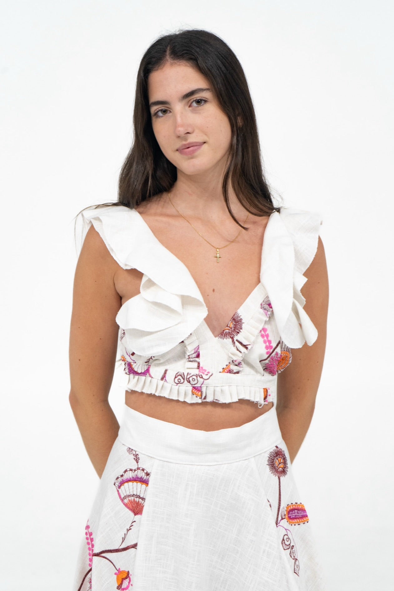 Alba Ruffles Top