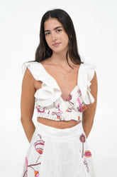 Alba Ruffles Top