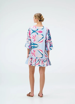 Ondina Print Mini Dress