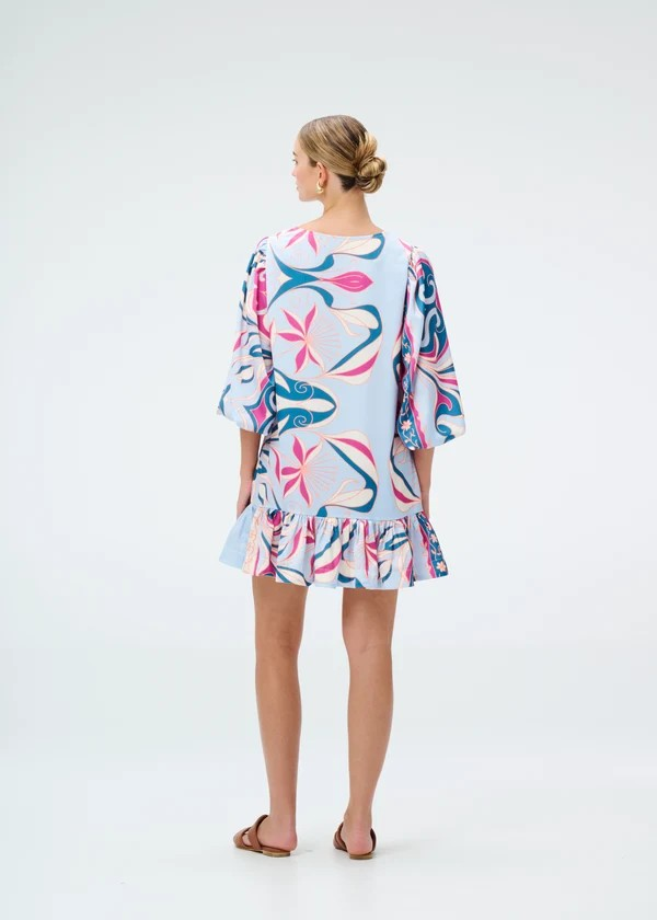 Ondina Print Mini Dress