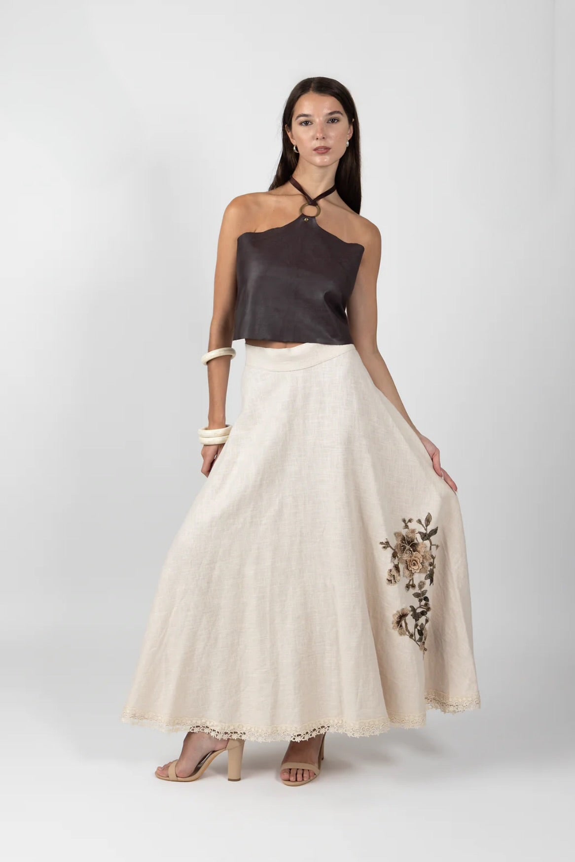 Pampa Linen Skirt