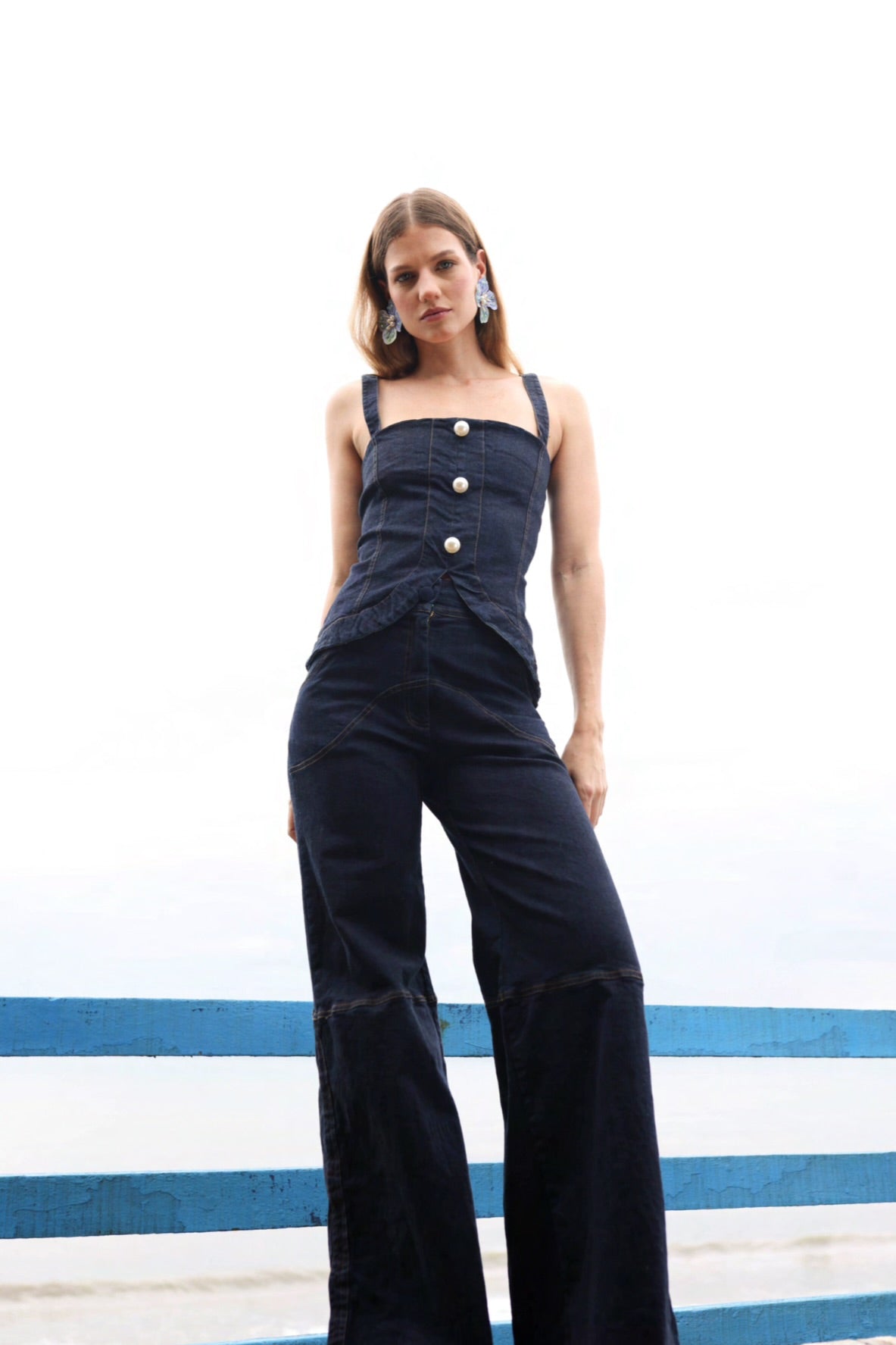 Frankie Denim Pant