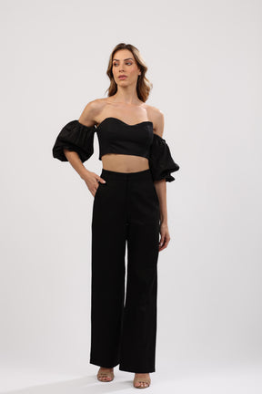 Eterna Noche Linen Pant