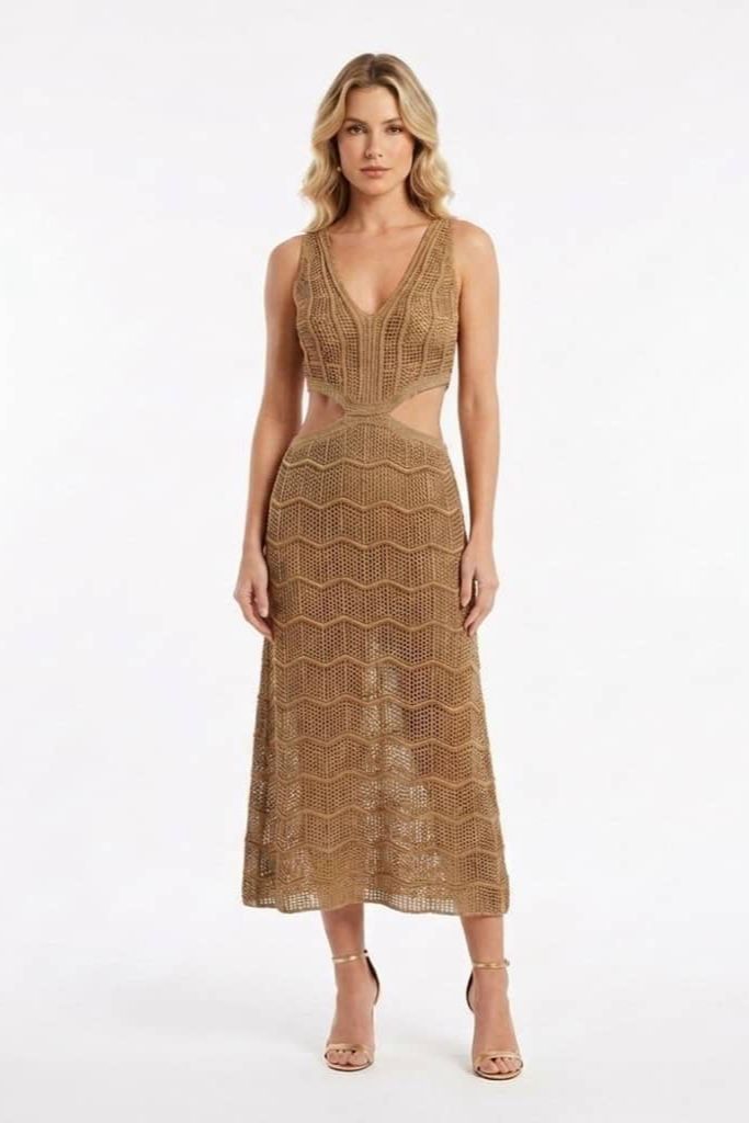 Silvia Cut Out Maxi Dress