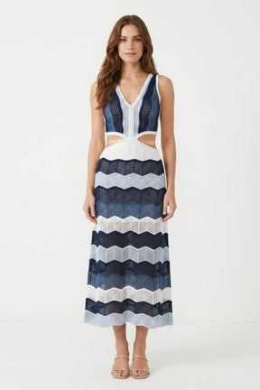 Silvia Cut Out Midi Dress