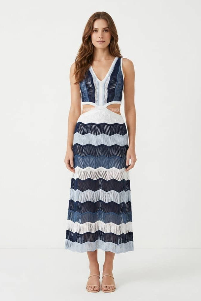 Silvia Cut Out Midi Dress