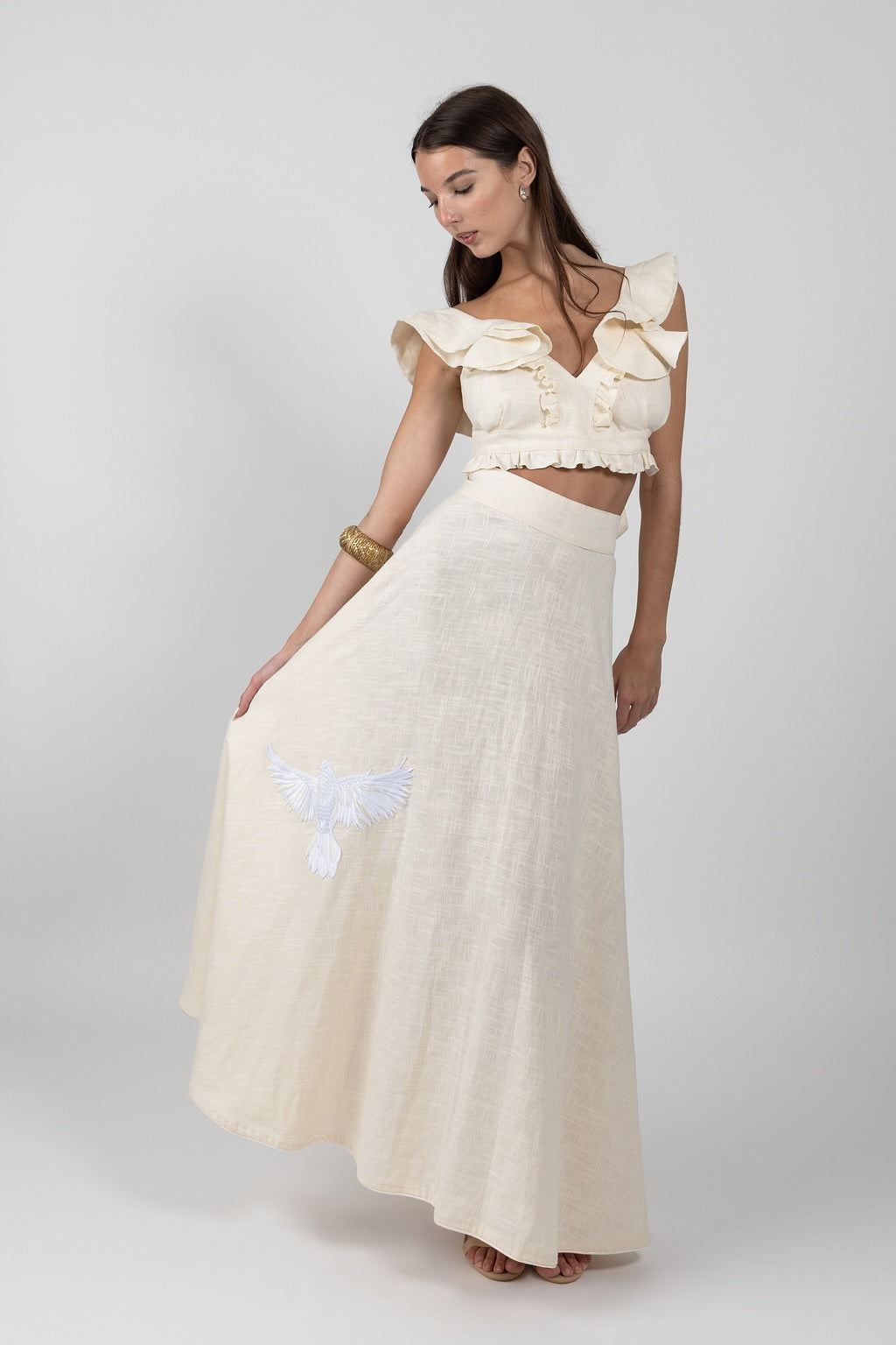Paloma Linen Skirt