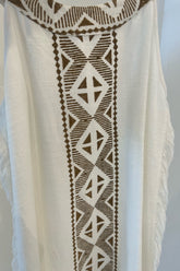 Tribal maxi dress