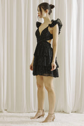 Marcella Black Mini Dress