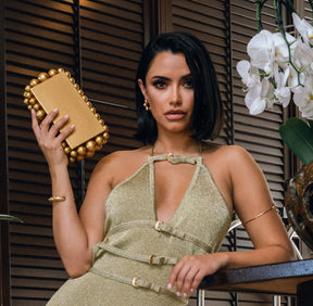 Daniela Bead Link Hoops