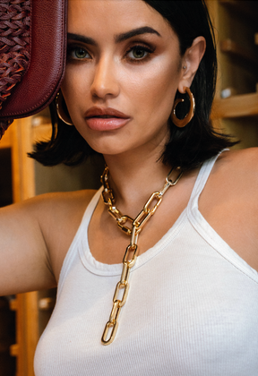 Noemie Loop Dangle Earrings