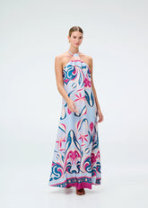 Ondina Print Maxi Dress