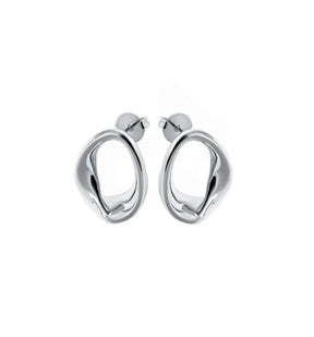 Kate Abstract Oval Earrings