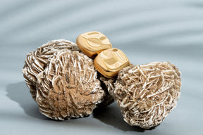 Sara Square Hammered Earrings