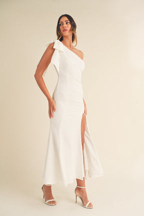Margarita White Midi Dress