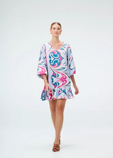 Ondina Print Mini Dress